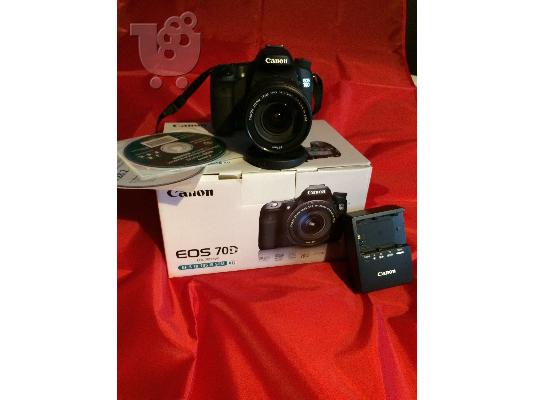 PoulaTo: Cannon EOS 70D EF-S 18-135 Kit & extras.